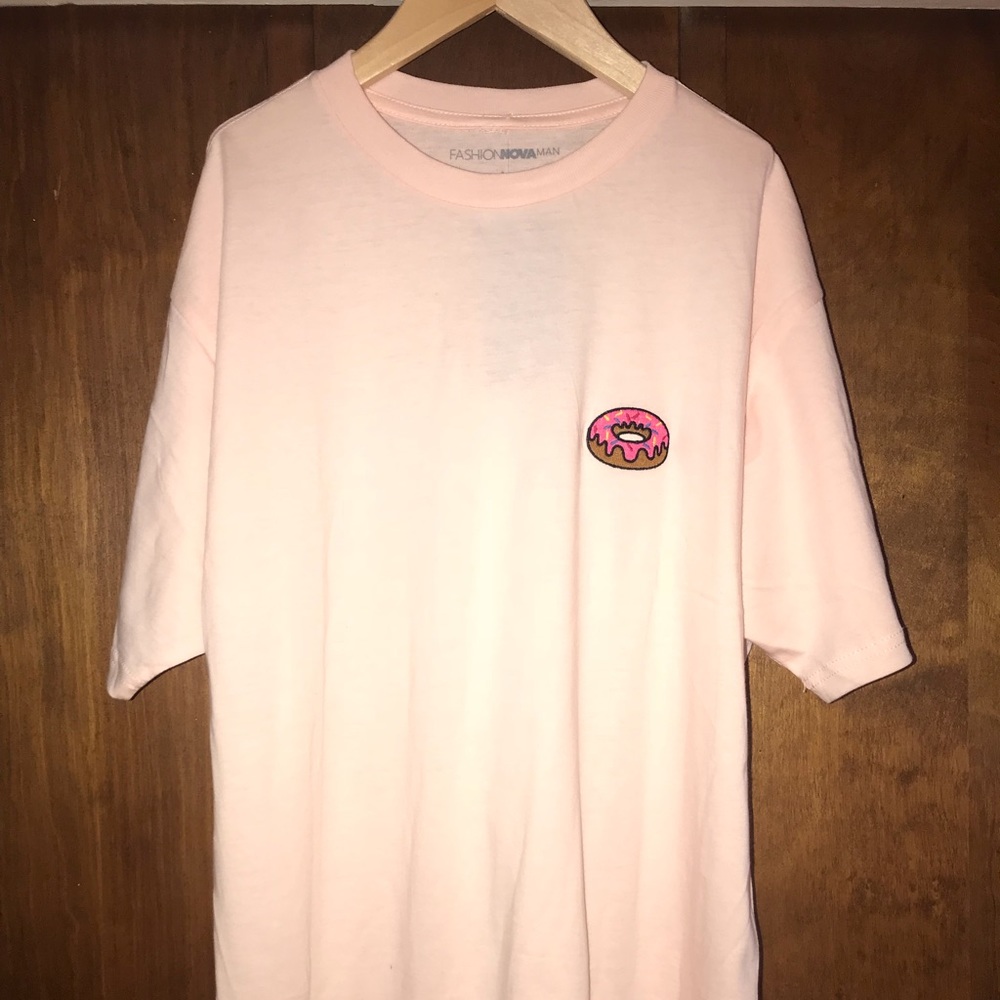Fashionnova Men’s donut T-Shirt (Large)